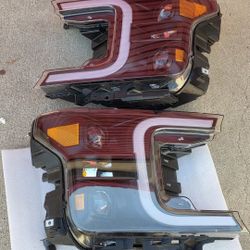 18-20 Ford F150 LED DRL Projector Headlights Luces Focos Micas Faros Faroles Headlamps 