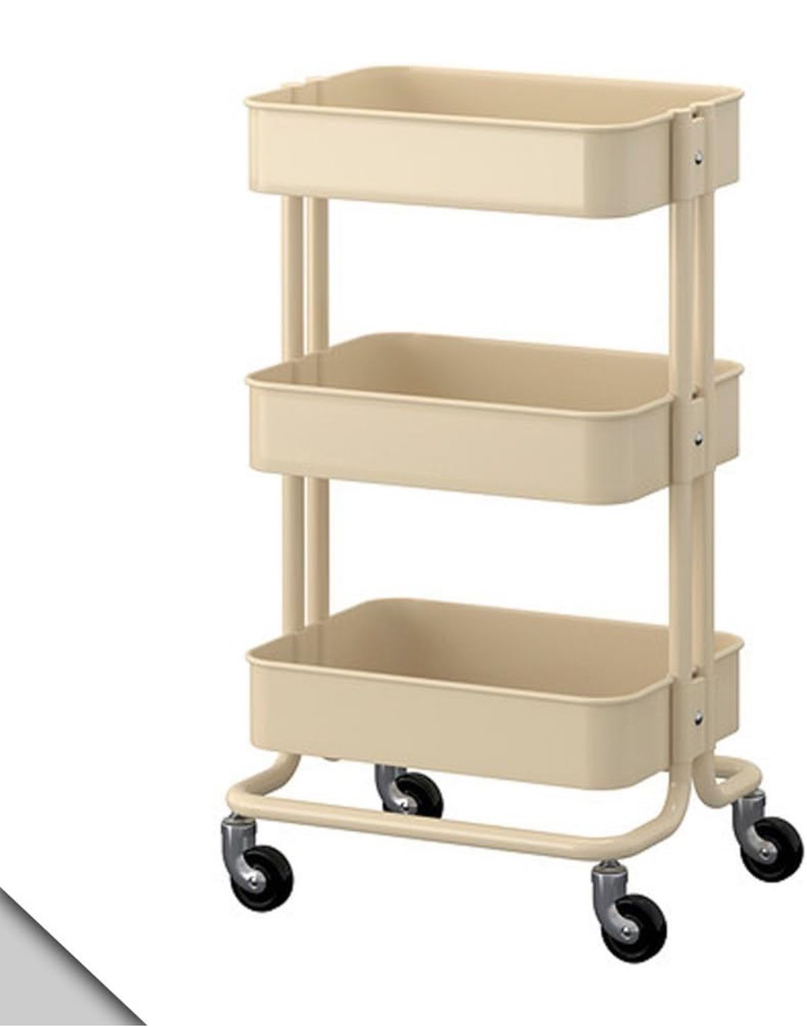 IKEA Raskog Utility Cart Beige