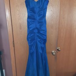 Womens size Small,  Juno Blue Mermaid dress 