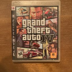 Sony PlayStation Ps3 Gta 4