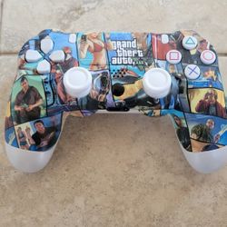 PS4 Controller - GTA Grand Theft Auto - Playstation 4 Joystick - PS3 - Playstation 3 - Wireless - Bluetooth 