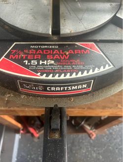 Craftsman Miter Saw