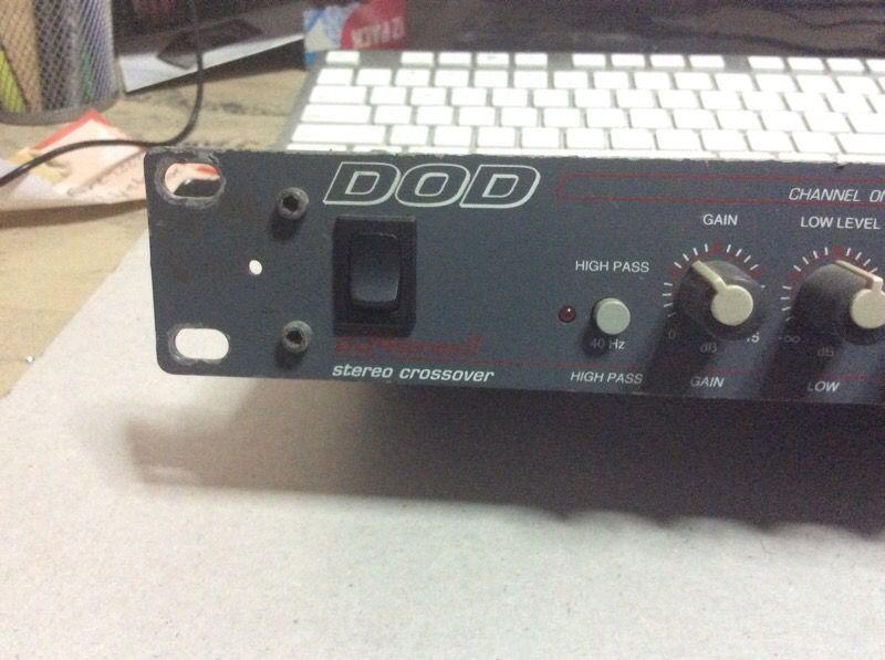 Dod 834 series 2 3 way crossover