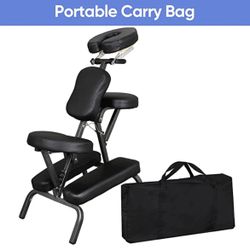 Deluxe Portable Massage Chair Light Weight Tattoo Spa Therapy Chair w/Carrying Bag Case