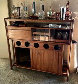 Mid Century Modern Drylund Rosewood Bar