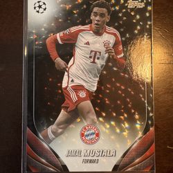 2024 Jamal Musiala Topps Black Icy Foil /10 #160 FC Bayern