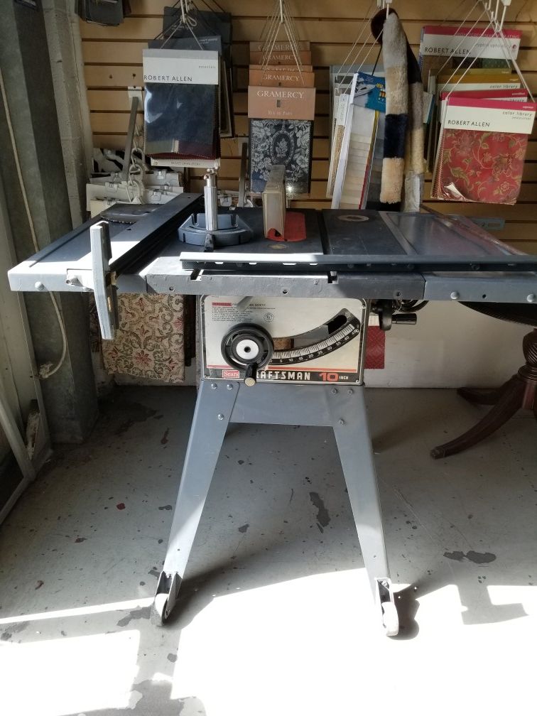 Craftsman 10"table saw
