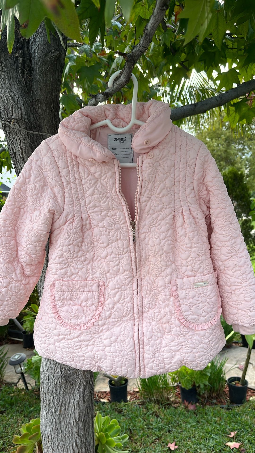 24 Months Warm Pink Jacket