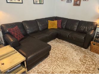Couch (Leather, U-shape)