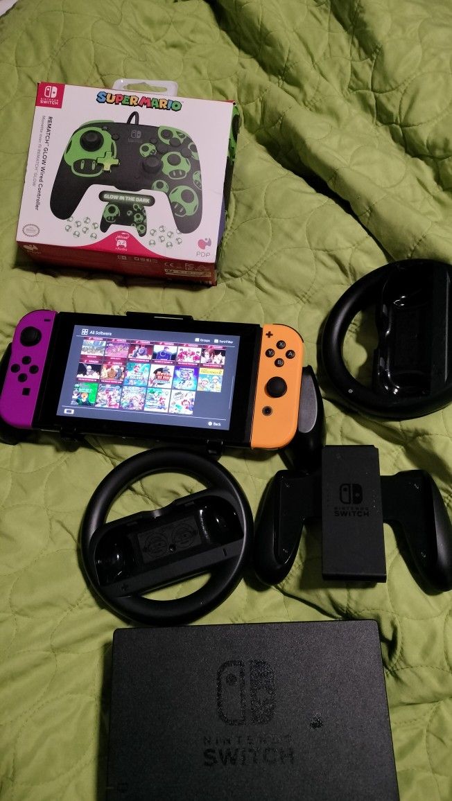 Modded Hacked Nintendo Switch With 40 Games