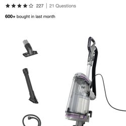 The Shark® POWERDETECT™ upright vacuum combines strong suction with advanced DuoClean Detect™ Technology for faster, smarter cleaning. Equipped with p