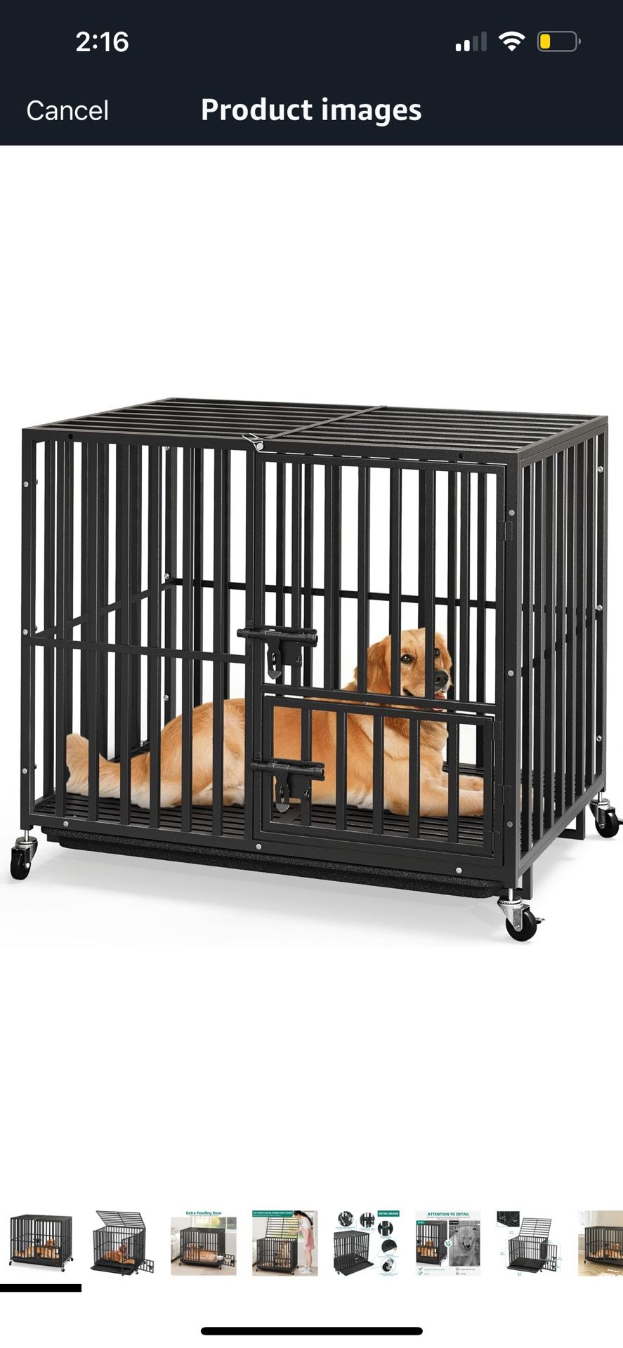 XL Industrial Dog Kennel