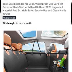 Myjaqi Backseat Extender For Dogs
