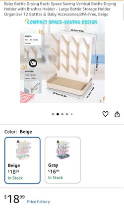 New baby bottle dry rack