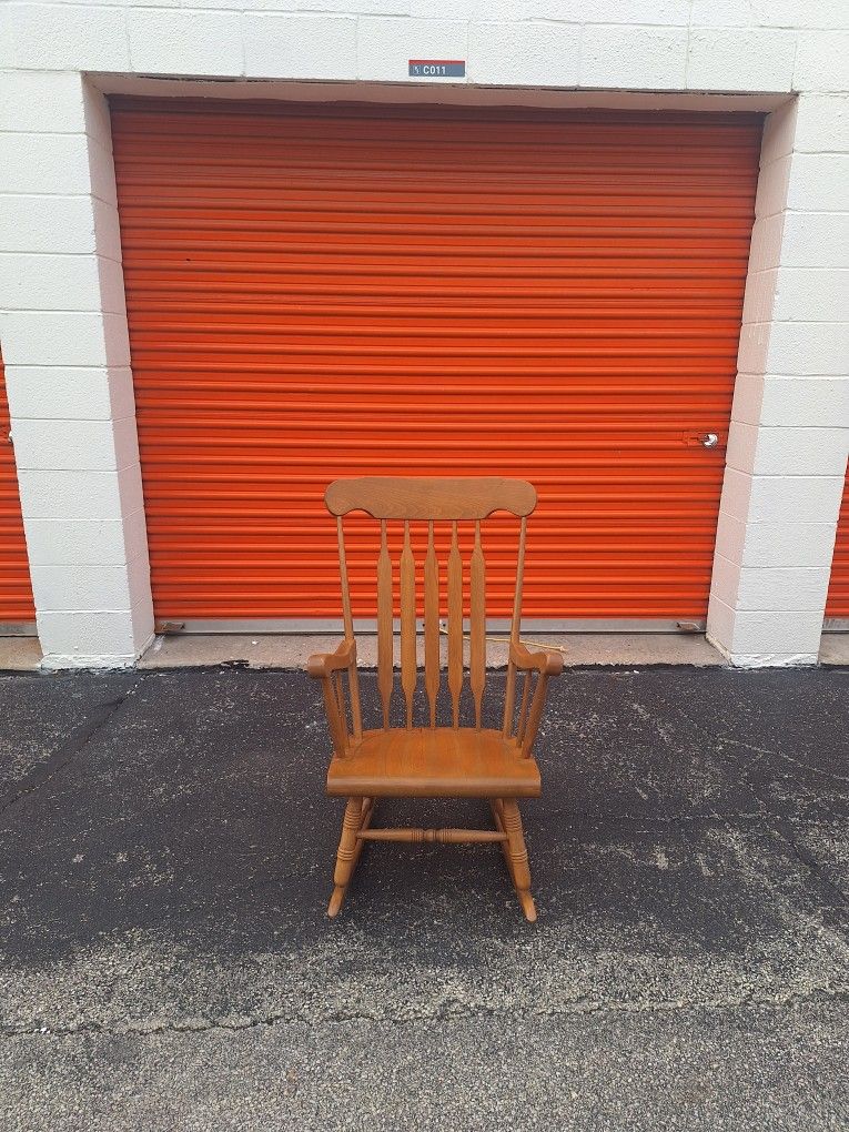 Classic Wooden Rocking Chair