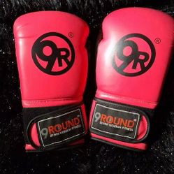 9R Pink Boxing Gloves 
