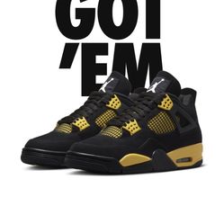 Jordan 4 Thunder