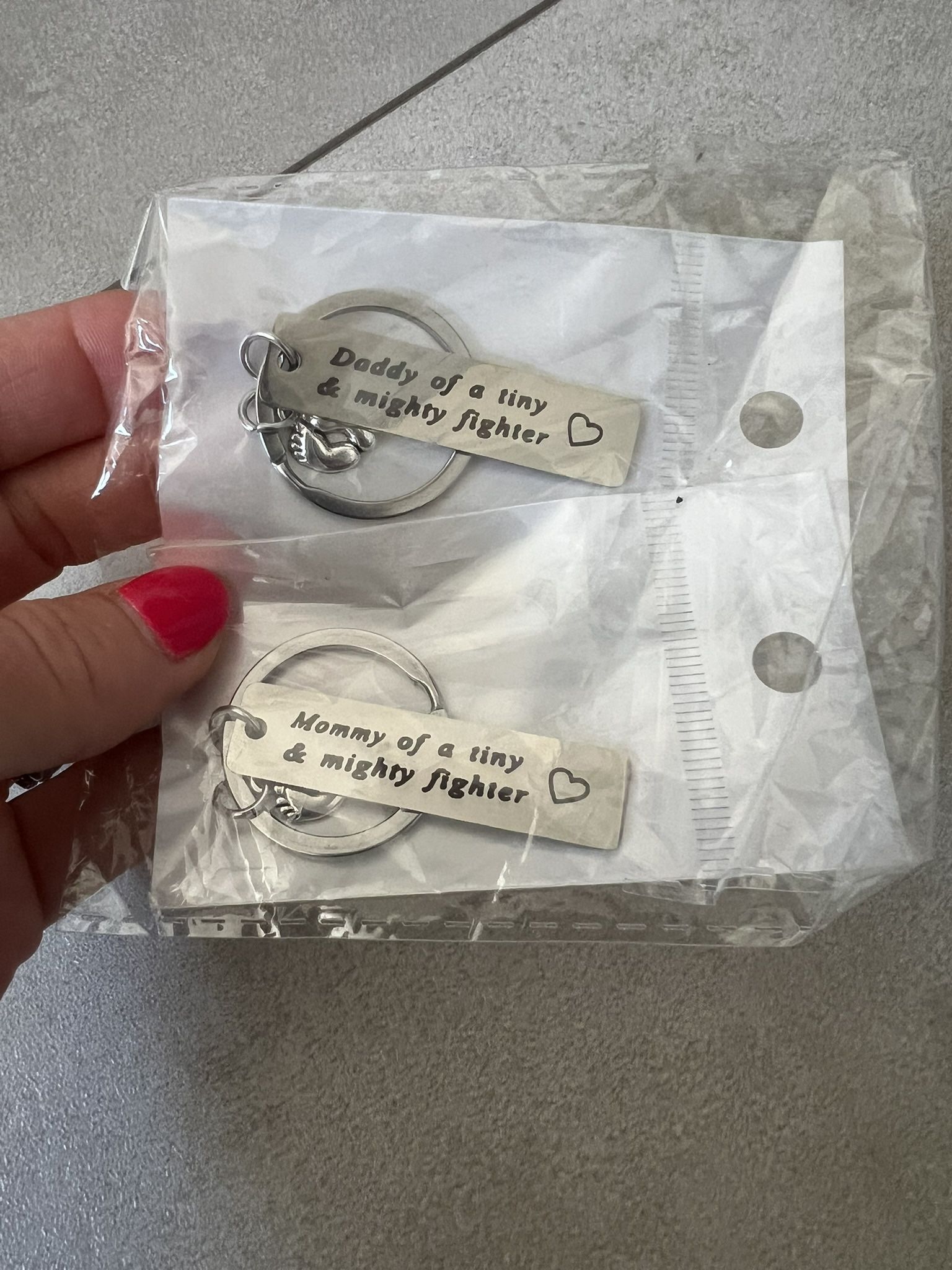 NICU Keychains 