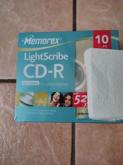 UNOPENED CD-R 10 pack