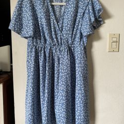 Baby Blue Dress