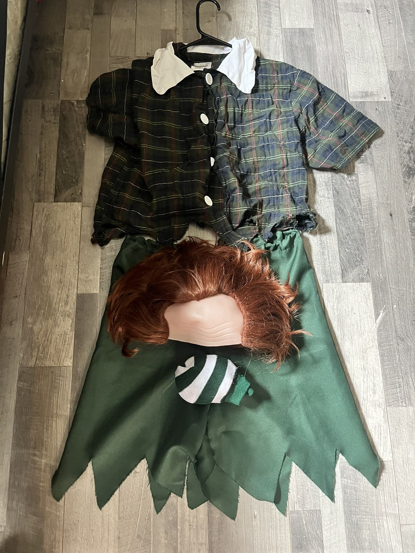 Wizard Of Oz - Green Munchkin Medium Kids Costume