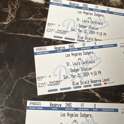 Dodger Tickets Vs Carnels