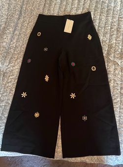 ZARA Woman’s Stone embellished trousers