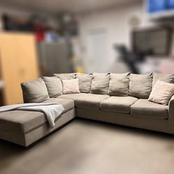 L SHAPED SECTIONAL COUCH !!! 🚚 FREE DELIVERY !!! 🚚