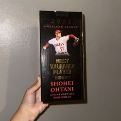 2021 Shohei Ohtani MVP bobble head 