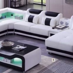 🔥NEW🔥SECTIONAL Top Genuine Leather 