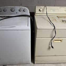 Washer And dryer 