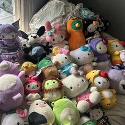 Hello Kitty and Plushies Items for sale 