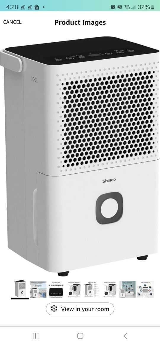 Shinco SDL 30 Pint Dehumidifier