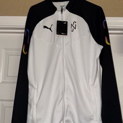 neymar track jacket medium size 