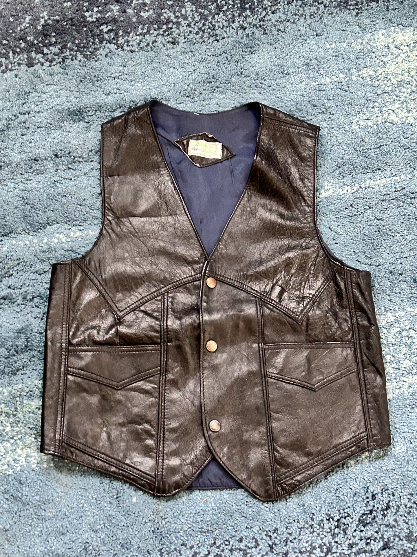 Genuine Leather Vest