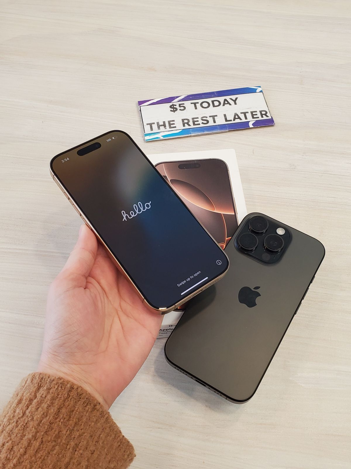 ๐ธ Unlocked iPhone 16 Pro Maxโ Affordable Payments Starting at Just $5 DOWN! ๐