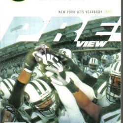 RARE and VINTAGE 2002 NEW YORK JETS FOOTBALL YEARBOOK