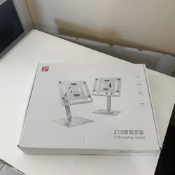 Adjustable Z18 Aluminum Laptop Stand – Heavy Duty & Foldable