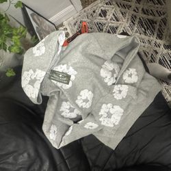 Denim Tear Hoodie  Size Medium 