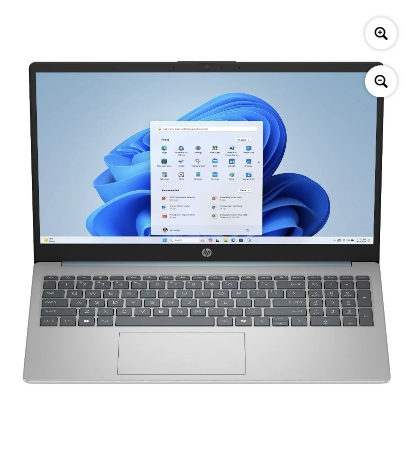 HP 15.6 inch Windows Touch Laptop Intel Core i3-N305 8GB RAM 256GB SSD Moonlight Blue