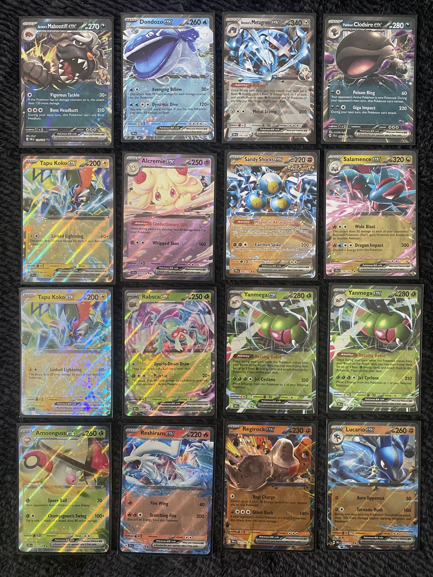 Pokemon Ex Cards (16)