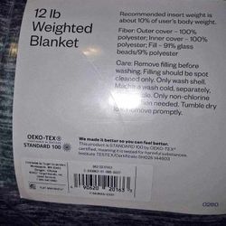 12lb Weighted Blanket 