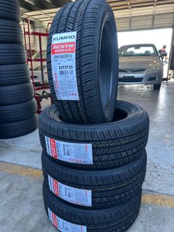 205/55/16 New set of kumho tires installed