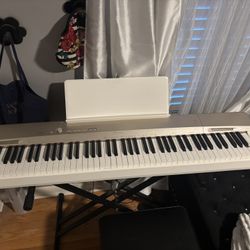 Casio Privia PX-160 Keyboard, Keyboard Stand, and Seat