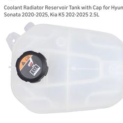  Radiator Coolant Reservoir Tank W/ Cap