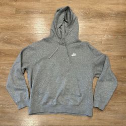 Grey Nike Hoodie Medium