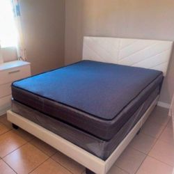 New Queen Size Bed Frame With Mattress New Bedroom Furniture Cama Queen Size 