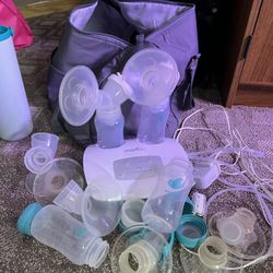 Evenflo Pump Bag And Parts 