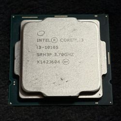Intel I3-10105 SRH3P Processor Quad-Core Used
