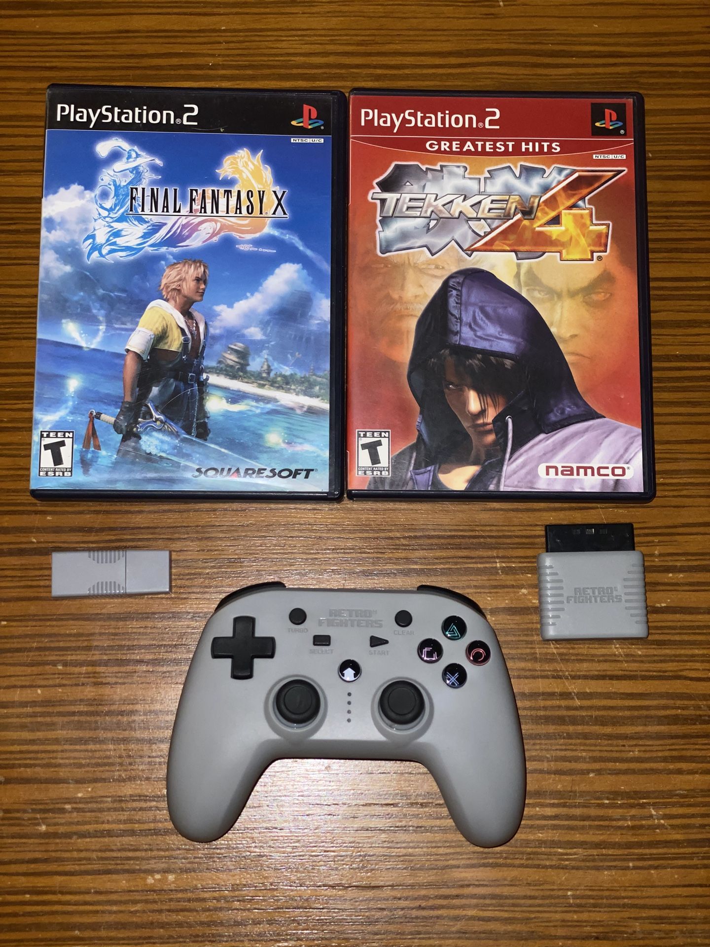 PlayStation 2 Controller And Games Ps2 Bundle